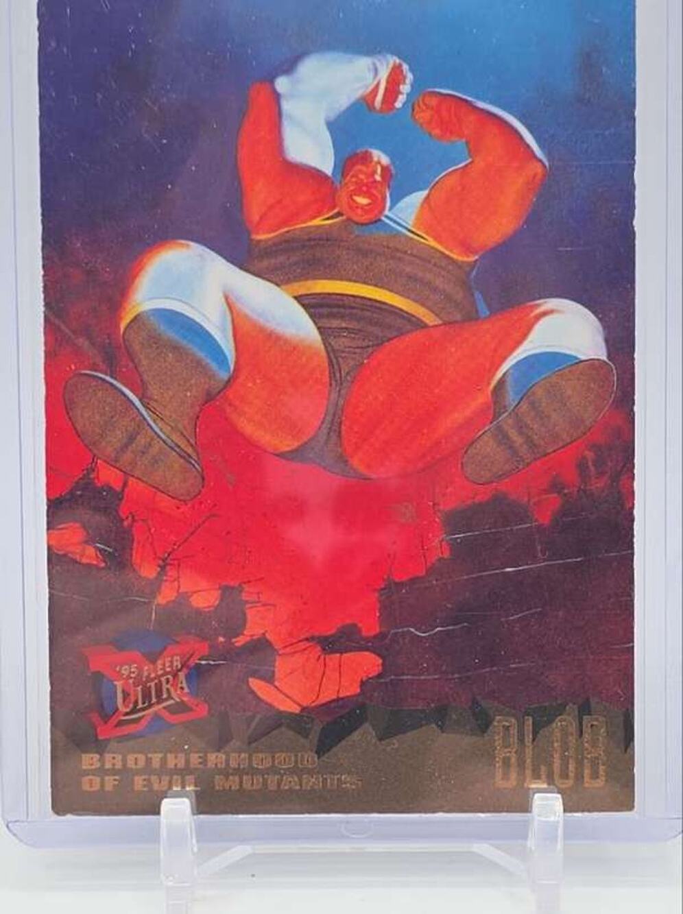 1995 Fleer Ultra X-Men #58 Blob Card